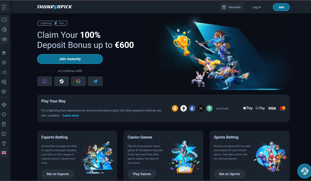Thunderpick Crypto Casino